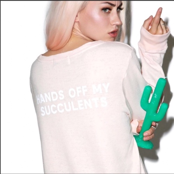 WILDFOX Hands Off My Succulents Long Sleeve - Picture 2 of 3
